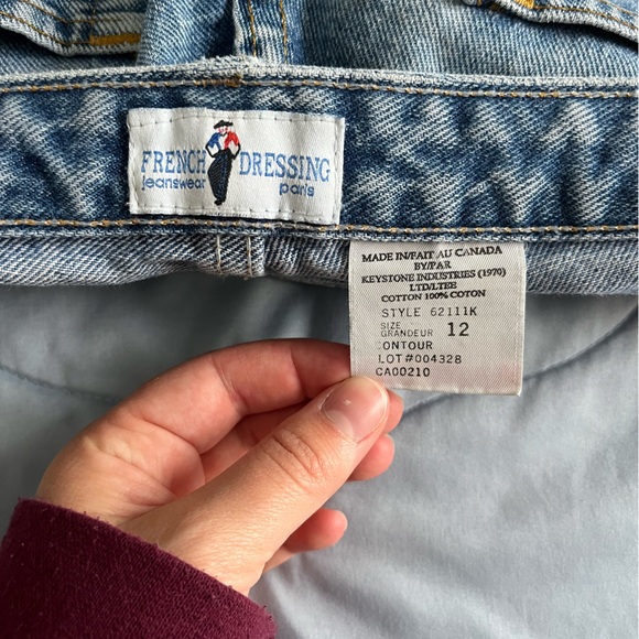 Vintage high waisted denim shorts - Picture 5 of 7